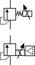 proportional relief valve symbol